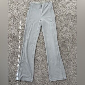 Lululemon Athletica Ribbed Gray Pants